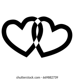 Heart symbol icon