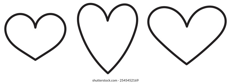 heart symbol icon, love  vector illustration