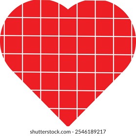 Heart Symbol Icon Set Illustration 