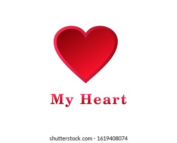 Heart symbol logo icon design template.  
suitable for medical design, dating, Valentines Day and wedding design.