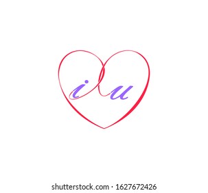 Heart symbol logo icon design template.  
suitable for medical design, dating, Valentines Day and wedding design.