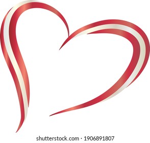 Heart - symbol of love and affection, happy Valentine's Day 