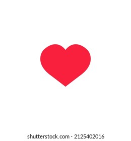Heart, symbol of love. Vector image.