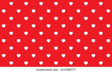 Heart symbol pattern vector background.
