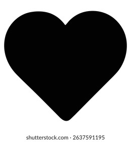 Heart symbol representing favorite, like or saved content