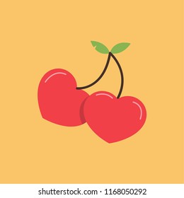 Heart symbol vector. logo.