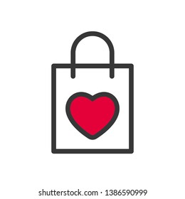 heart symbol vector. logo design. - Vector