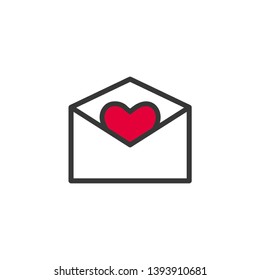 heart symbol vector. logo design. - Vector