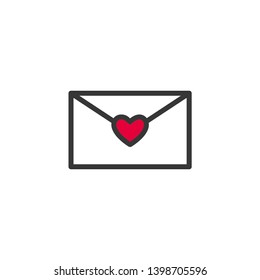 heart symbol vector. logo design. - Vector