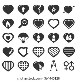 Heart symbol for web icons