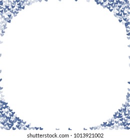 Heart symbol which consists of isolated elements. Modern style with beautiful elements in heart symbol. Can be used as print, wallpaper, cards, valentine cards, logo, background and etc.