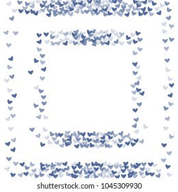 Heart symbol which consists of isolated elements. Modern style with beautiful elements in heart symbol. Can be used as print, wallpaper, cards, valentine cards, logo, background and etc.