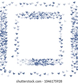 Heart symbol which consists of isolated elements. Modern style with beautiful elements in heart symbol. Can be used as print, wallpaper, cards, valentine cards, logo, background and etc.