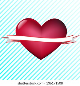 Heart with tape