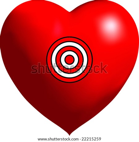 Heart with Target