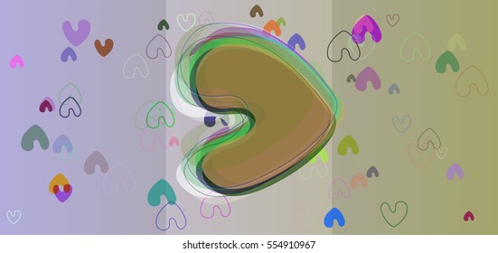 heart template art
