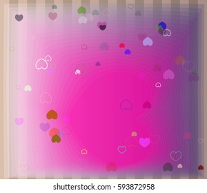 heart template background