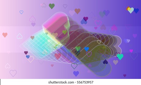 heart template design