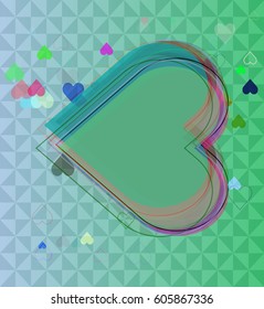 heart template design
