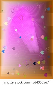 heart template vector