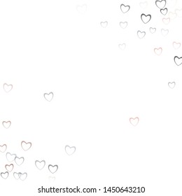 Heart template which consists of isolated elements. Modern style with beautiful elements in heart template. Can be used as print, wallpaper, cards, valentine cards, banner, background and etc