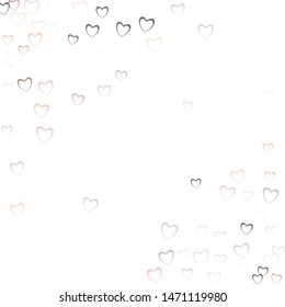 Heart template which consists of isolated elements. Modern style with beautiful elements in heart template. Can be used as print, wallpaper, cards, valentine cards, banner, background and etc