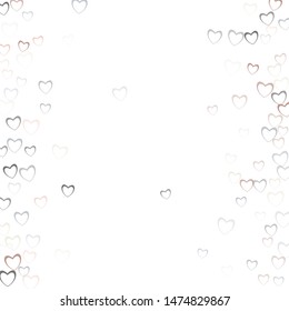 Heart template which consists of isolated elements. Modern style with beautiful elements in heart template. Can be used as print, wallpaper, cards, valentine cards, banner, background and etc