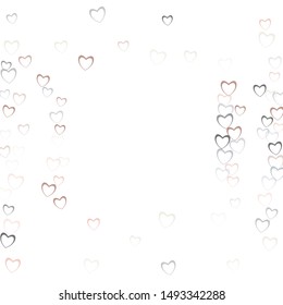 Heart template which consists of isolated elements. Modern style with beautiful elements in heart template. Can be used as print, wallpaper, cards, valentine cards, banner, background and etc