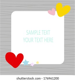 heart text