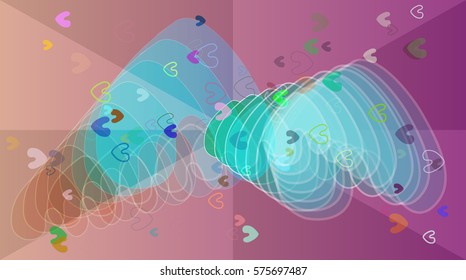 heart texture background