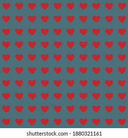 heart texture, on a green background
