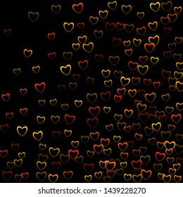 Heart texture which consists of isolated elements. Modern style with beautiful elements in heart texture. Can be used as print, wallpaper, cards, valentine cards, banner, background and etc.