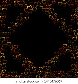 Heart texture which consists of isolated elements. Modern style with beautiful elements in heart texture. Can be used as print, wallpaper, cards, valentine cards, banner, background and etc.