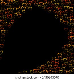 Heart texture which consists of isolated elements. Modern style with beautiful elements in heart texture. Can be used as print, wallpaper, cards, valentine cards, banner, background and etc.