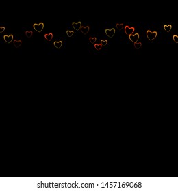 Heart texture which consists of isolated elements. Modern style with beautiful elements in heart texture. Can be used as print, wallpaper, cards, valentine cards, banner, background and etc.