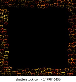 Heart texture which consists of isolated elements. Modern style with beautiful elements in heart texture. Can be used as print, wallpaper, cards, valentine cards, banner, background and etc.