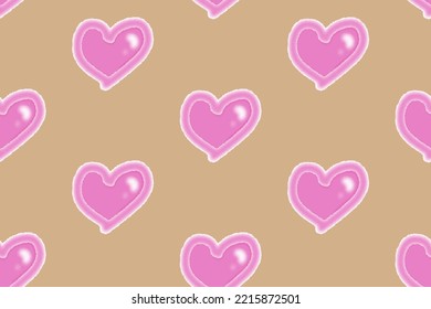A heart that represents love passion and falling in love suitable for making pajamas or something in love