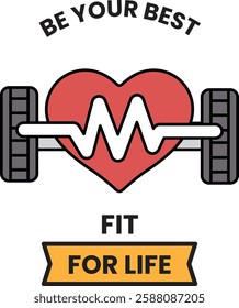 A heart with a tire on it that in the style of sign illustrations