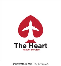 The Heart Travel Logo Designs For Poker Travel Logo Designs