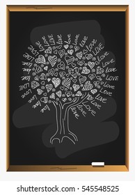 heart tree.love tree logo.