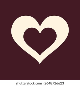 Heart trendy vector art design useful amazing colorful useful illustration.eps