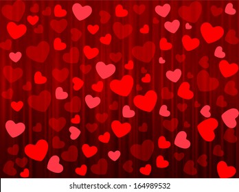 Heart Valentine background