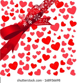 Heart Valentine background