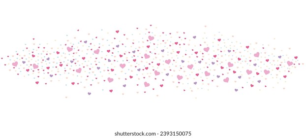 Heart valentine background element design. Vector eps