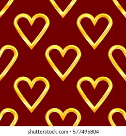 heart valentine background pattern
