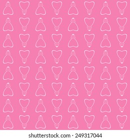 heart valentine  background seamless pattern 