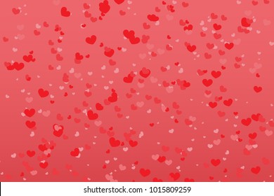 Heart of valentine day for background.vector and illustration