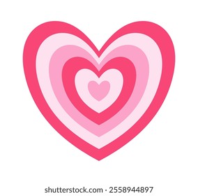 Heart Valentine day lovers symbol