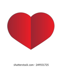 Heart valentine icon 