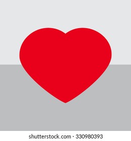 Heart valentine icon set vector illustration